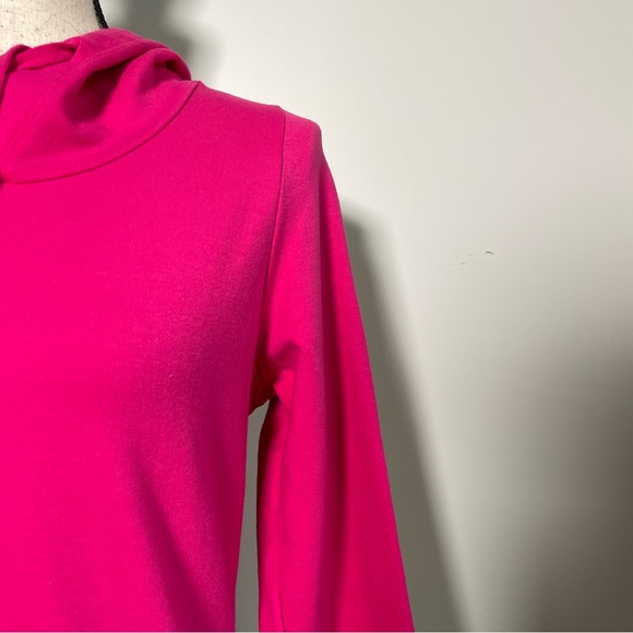 Soho New York & Co Pink Soft knit Hooded Drawstrings Casual Sporty Style XS - Picture 6 of 14